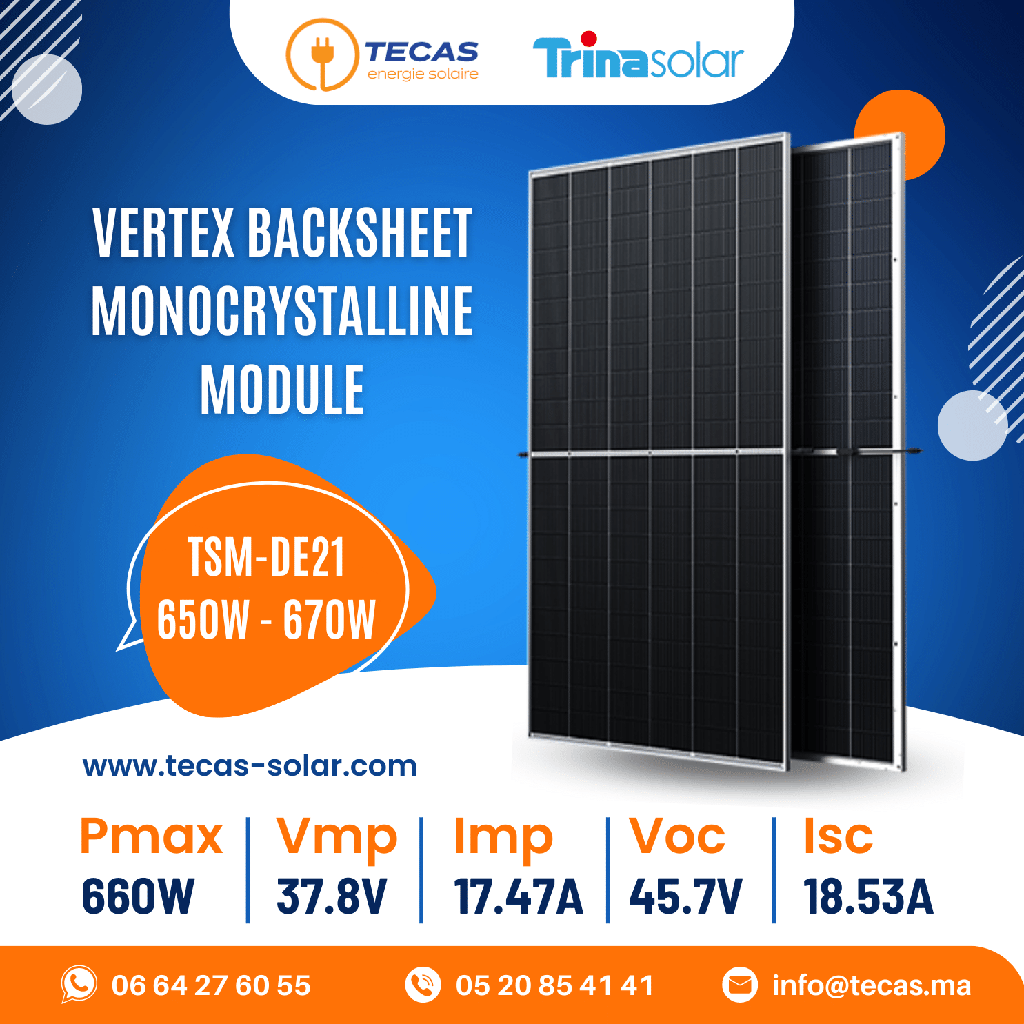 Panneau Solaire Trina 570W