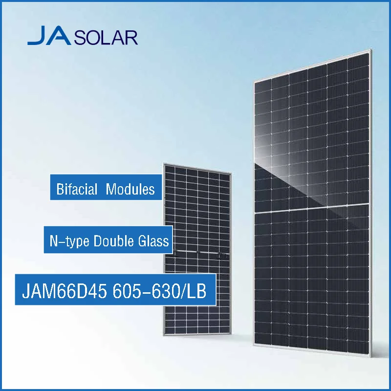 Panneau Solaire Ja Solar 630W Bifacial