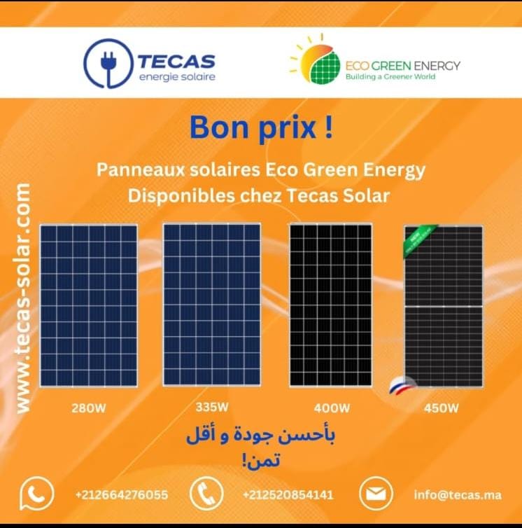Panneau Solaire Ecogreen 400W