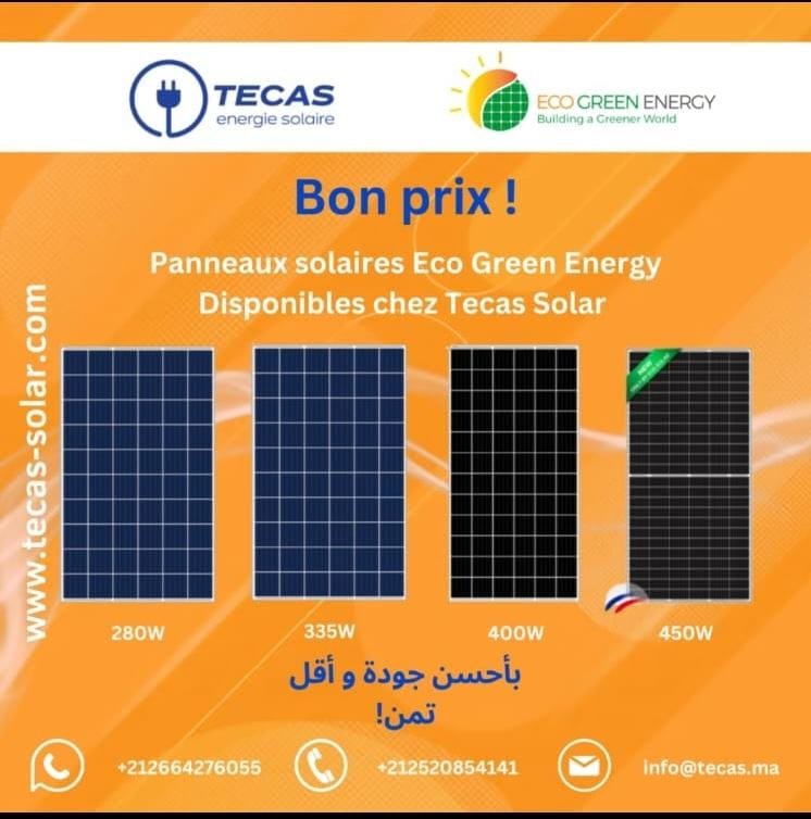 Panneau Solaire Ecogreen 450W